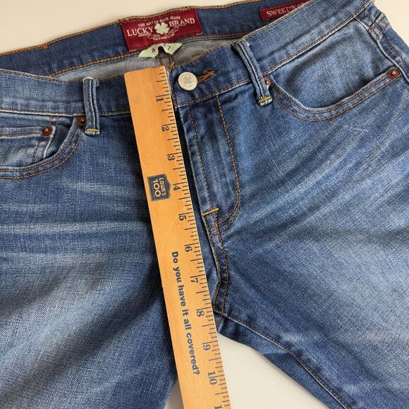 Lucky Brand Women's Sweet N Crop Jeans Medium Wash Size 27 - Picture 8 of 11